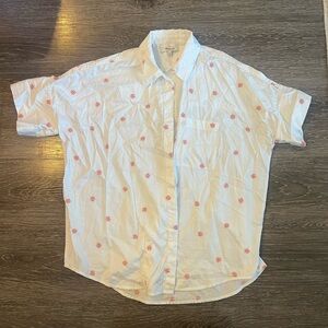 Madewell Embroidered Courier Shirt